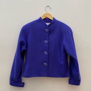 VINTAGE DONCASTER purple jacket